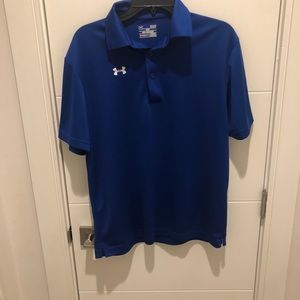 Under Armour Blue Polo (S)